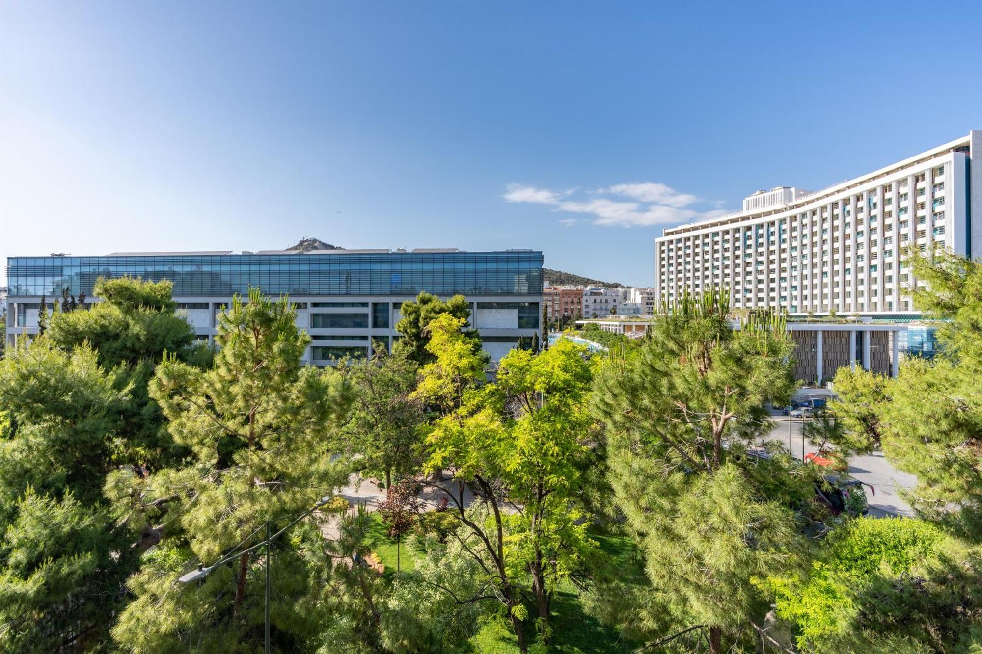Athena Blue Lux Apartments 2Br 2Ba With City Skyline View, Near Kolonaki เอเธนส์ ภายนอก รูปภาพ